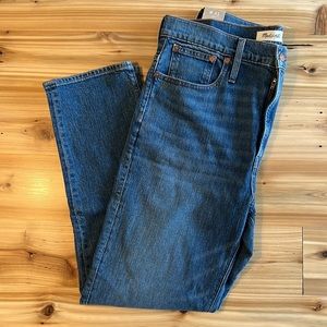 NWT Madewell the perfect vintage jean